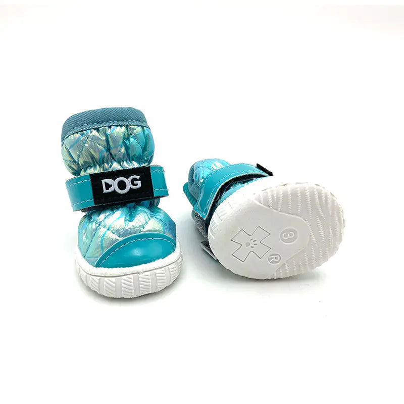 Non-Slip Warm Dog Shoes for Winter