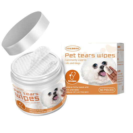 Yegbong Pet Wipes for Dogs and Cats Eye Cleaning Pads