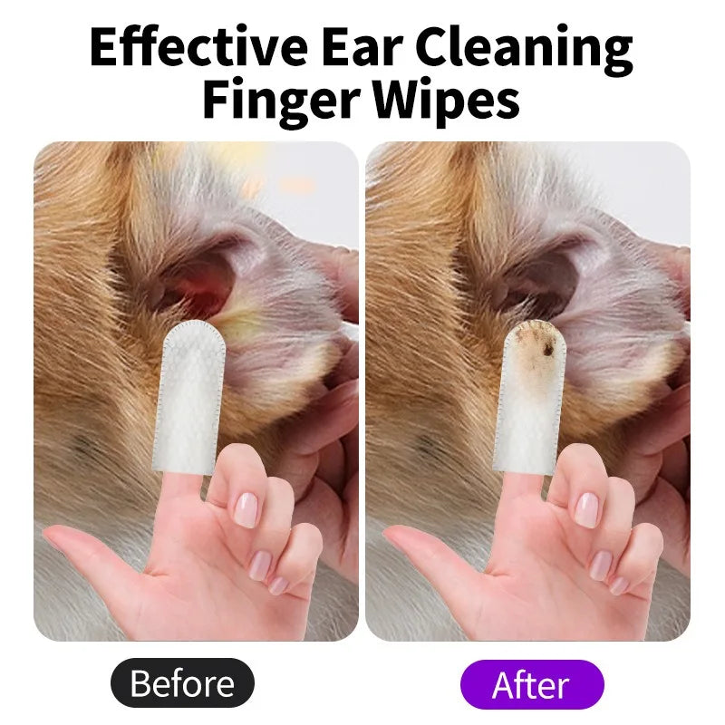 Pet Eye Wipes for Dogs & Cats