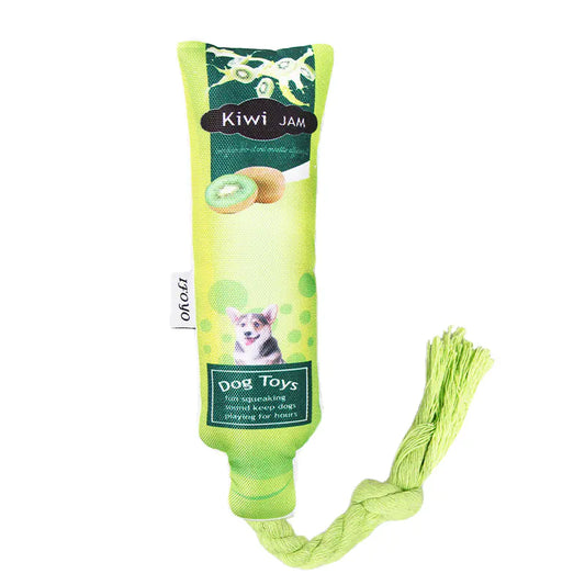 Bite-Resistant Canvas Toy for Dog Dental Care