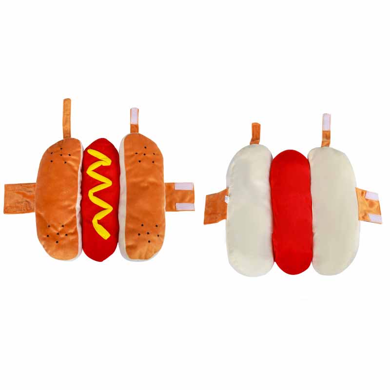 Funny Halloween Dog Costumes - Hot Dog Design Apparel