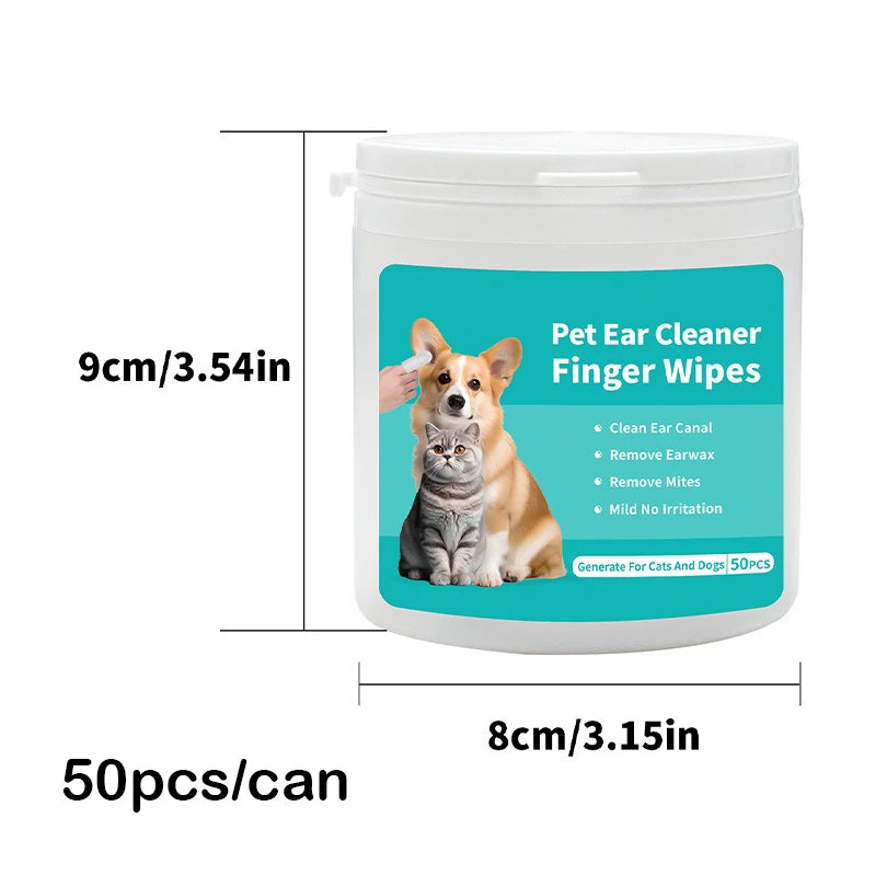 Pet Eye Wipes for Dogs & Cats