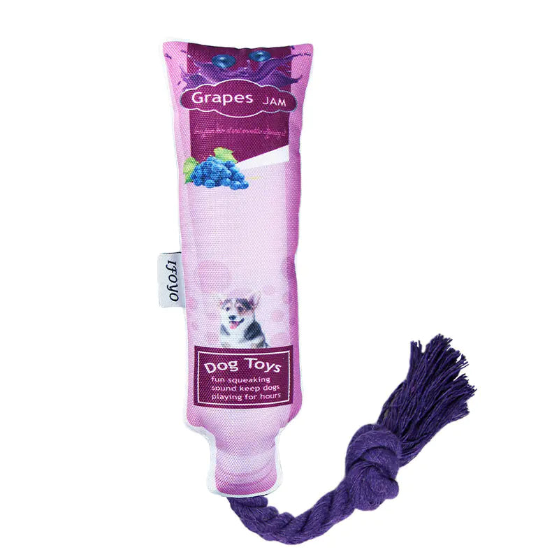 Bite-Resistant Canvas Toy for Dog Dental Care